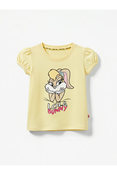 Looney Tunes By Styli Graphic Print Round Neck Fashion T-shirt