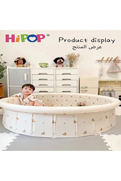 HIPOP Inflatabl Ocean Ball Pit Pool,Children's Playground Pad,100*100cm Tent House for Kid