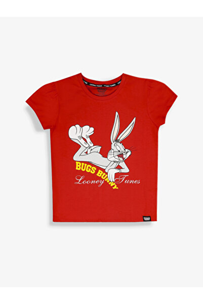 Looney Tunes By Styli Graphic Print Round Neck Fashion T-shirt