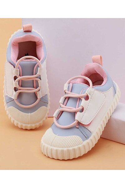 Cute Walk by Babyhug Slip On Casual Shoes - Light Blue/White