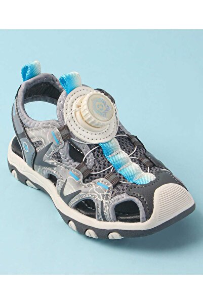 Cute Walk by Babyhug Slip On Sandals - Grey