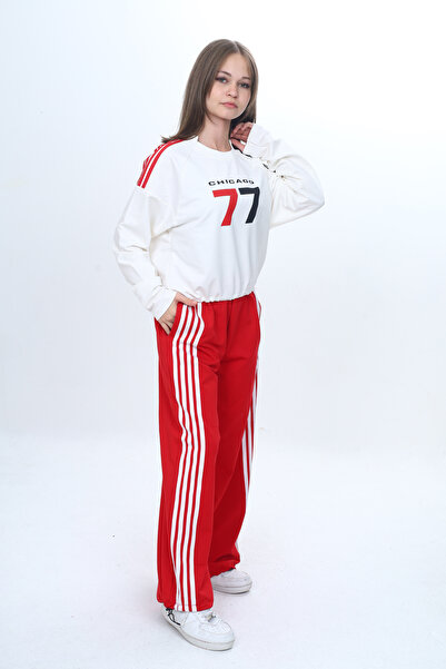 Jannock Girl's 100% Cotton Tracksuit Set-Eşt-1035-372