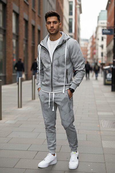 dehaine Men's tracksuit, sweatshirt + pants, Padded, RM35