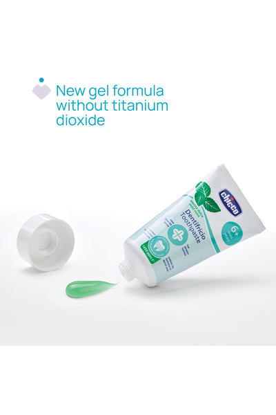 Chicco Mild Mint Toothpaste (with Fluoride) 6y+ 50ml