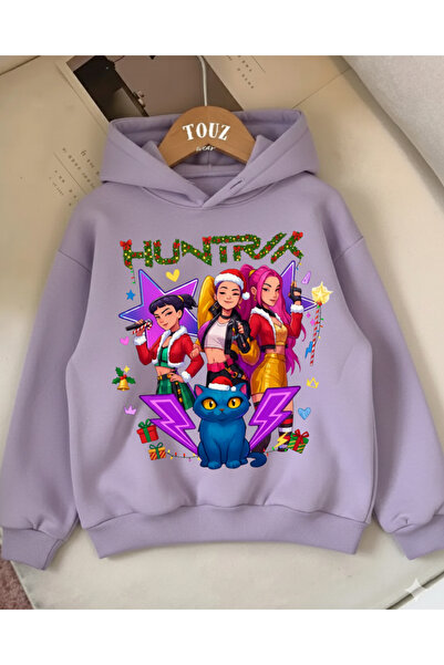 Touz Moda Christmas Young Kpop Demon Hunters 3-Thread Thick Sweet Hoodie