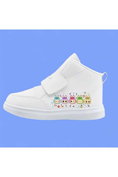 lias desing noua petrecere labulubu cu imprimeu cu bandă albă de tranziție cizme