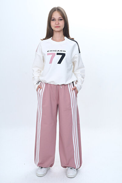 Jannock Girl's 100% Cotton Tracksuit Set-Eşt-1035-372