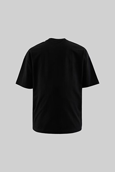 Machinist Men's Basic Cotton Oversized T-Shirt Black