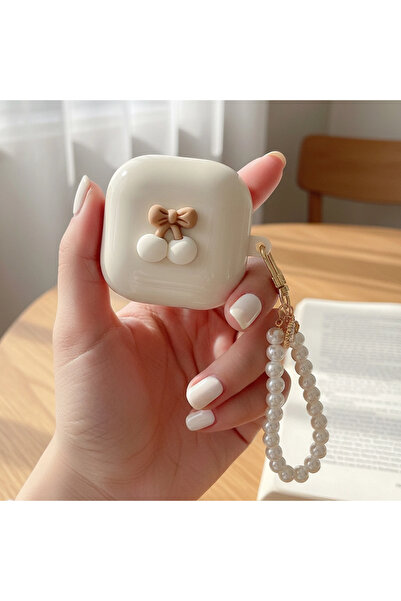 Samsung CaseOnn Galaxy Buds FE - Buds Core Kılıf Figürlü 3D Kiraz