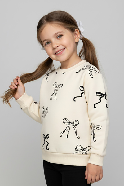 Dmb Φούτερ για κορίτσια με σχέδιο φιόγκου