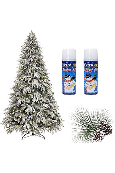 Yuwell YU WELL Crazy Snow Spray for Christmas Tree Decoration (12Pc-250ml)