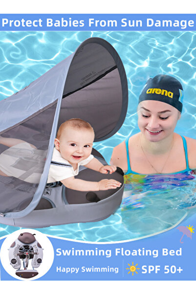 Beauenty Baby Float Add Tail Newest Baby Swim Float Non-Inflatable Waist Swim Ring