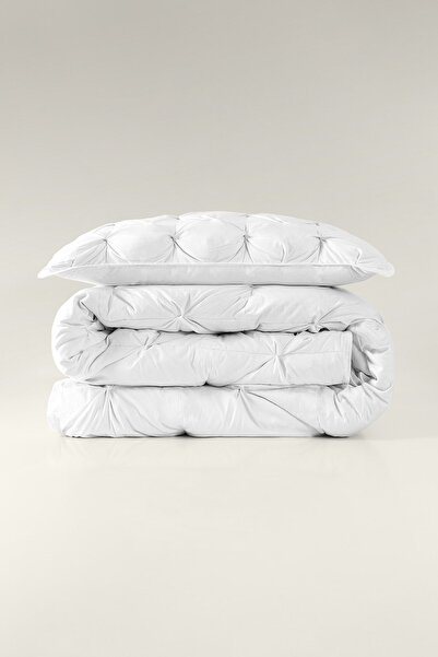 VAROL Handmade Queen Goose down Quilt 90% down / 10% Feather – Single Size 155×215 cm