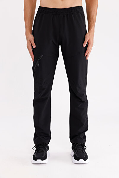 Rowinger Fermuarlı Yan Cep Detaylı Esnek Bel Düz Paça Ergonomik Dikişli Konfo...