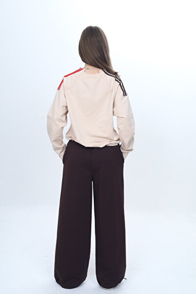 Pantulux Girl's Oversized 100% Cotton Tracksuit Set-Eşt-3035-372