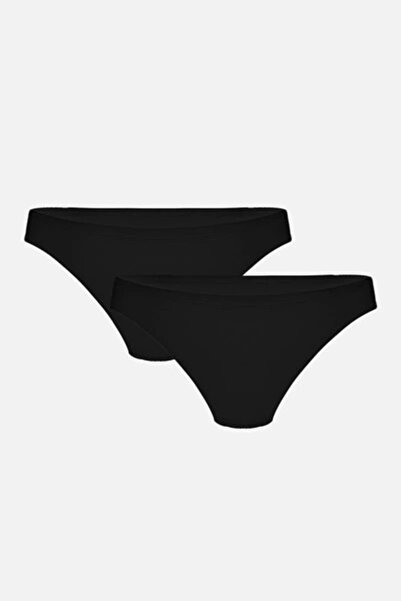 Kom Ribbon Fiyonk Baskılı 2'li Külot