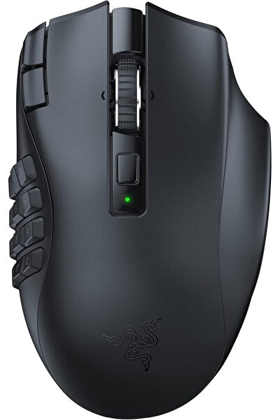 RAZER Naga V2 HyperSpeed Wireless MMO Gaming Mouse — 19 Programmable Buttons, Focus Pro 30K Sensor