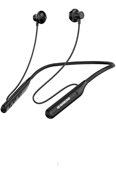 RİVERSONG Steam L3 In-Ear Bluetooth Neckband Earbuds (Black)