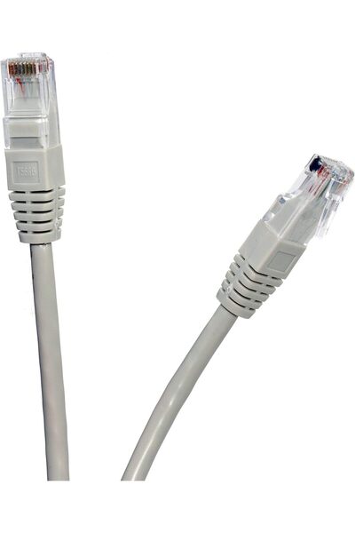 Generic Smart Link Cat6 UTP Ethernet Cable, High Quality, Gray, 15m