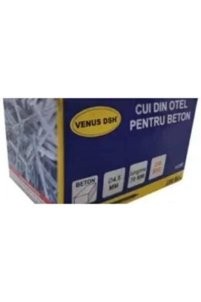 NO BRAND Cuie pentru beton 70 mm (250 buc/cutie)