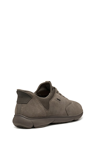 Geox Men's Mink U Nebula 2.0 Plus Lace-Up Suede Leather Casual Shoes U56Mxb00022C1018