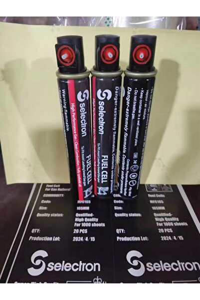 Selectron GAZLI ÇİVİ ÇAKMA TABANCASI GAZ TÜPÜ 165 ML