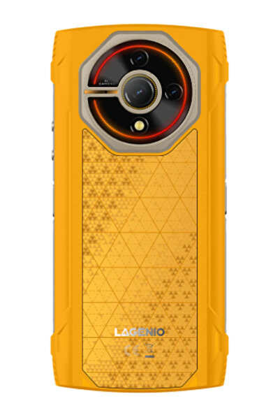 Lagenio Panther 2 Pro, Yellow, 4G, 6.7" HD+ 120Hz, 24GB RAM, 256GB ROM, 50MP, Android 15, 5150mAh