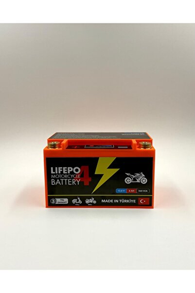 NowaPower 12V 6Ah Motorsiklet Aküsü LiFePO4 Lithium Akü (150*85*95)