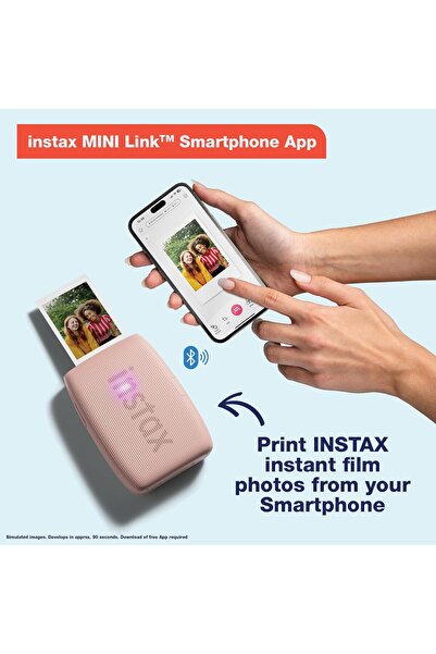 Fujifilm Instax Mini Link 3 Smartphone Printer - Clay White