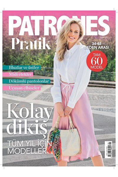 Turkuvaz Dergi PATRONES KOLAY DİKİŞ PRATİK