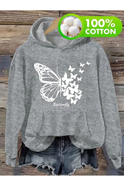ADAMARA Urban Comfort 100% Cotton Hooded Hoodie