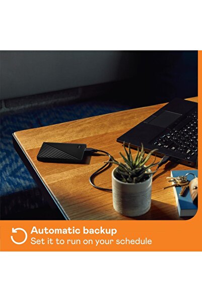 WESTERN DIGITAL WD My Passport 1TB Slim 2.5 inch USB 3.0 Black - WDBYVG0010BBK