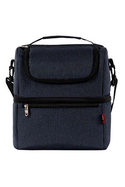 Beauenty Insulated Lunch Bag Large Double-Deck Cooler Tote for Adults & Kids