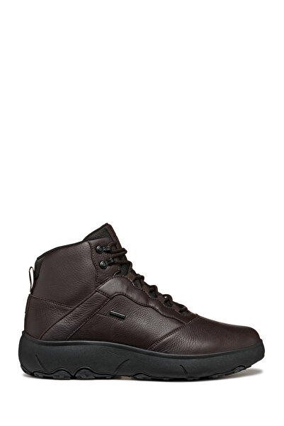 Geox Men's Brown U Granıto + Grıp B Abx D - Sue Lace-Up Leather Outdoor Boots U46Hfb04654C6009