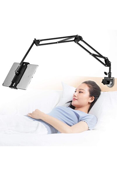 SAMHOUSING Tablet Stand Adjustable, Foldable Tablet Stand for Bed, Aluminum U...