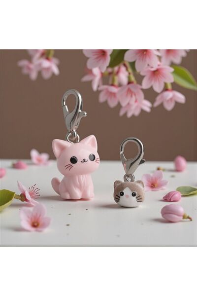KITT stores Sevimli Kediler Ayakkabı Süsü ve Charmı