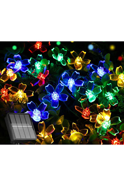 OEM Ghirlandă luminoasă solară cu LED-uri în formă de flori de cireș, pachet ...