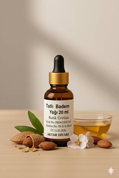 Aktar Diyarı Tatlı Badem Yağı 20 ML