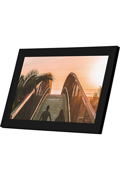 Generic Pixie Smart Digital Photo Frame, 10.1" Touchscreen WiFi Full HD - Black