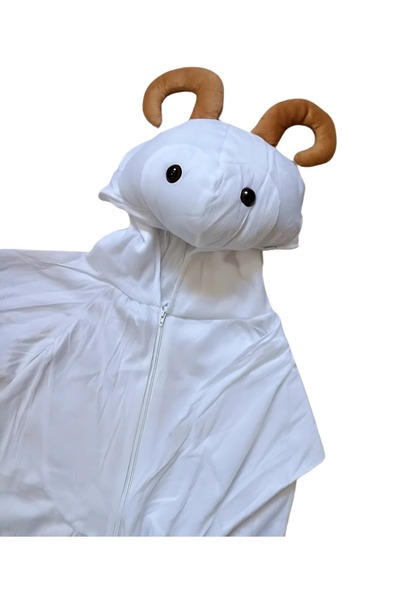 Toybox Sheep Goat Kids Animal Costumes Boys Girls Fancy Dress Outfit Cosplay, Size XL(8-10 Years)
