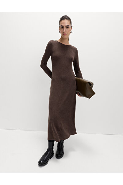 Marks & Spencer Pamuklu Rahat Kesim Midi Elbise