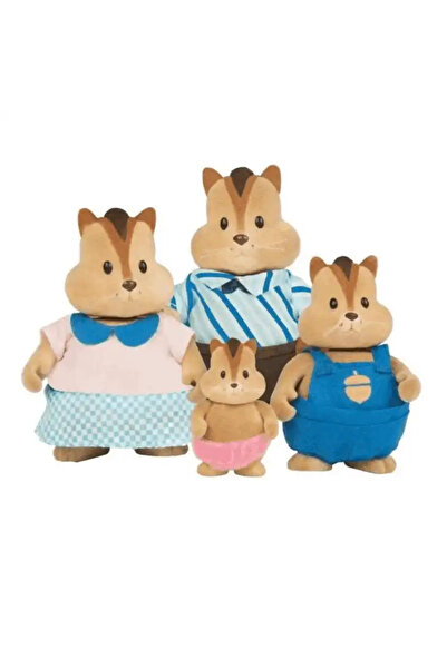 Li'l Woodzeez LiL Woodzeez Çizgili Sincap Ailesi 6158Z