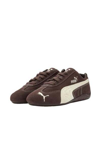 Puma Speedcat OG Sneakers Dark Brown/White For Men/Women/Students