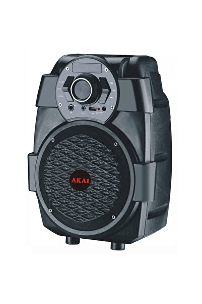 AKAI Black portable speaker, RMS power 10 W, modern design