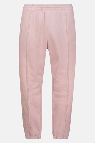 Nike Women Plus Size Embroidered Logo Outdoor Sweatpants, Pink