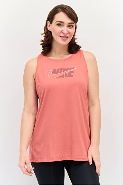 Nike Women Dri Fit Sleeveless Training Tank Top, Pale Red
