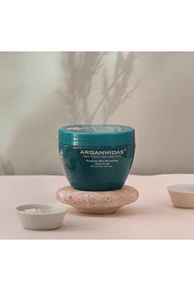 Arganmidas مقشر فروة الرأس بالروزماري والنعناع (أرغانميداس)