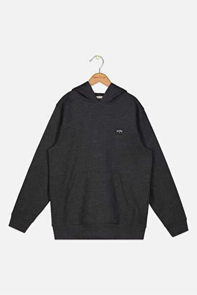 BİLLABONG Kids Boy Sportswear Fit Hooded Sweatshirt, Black