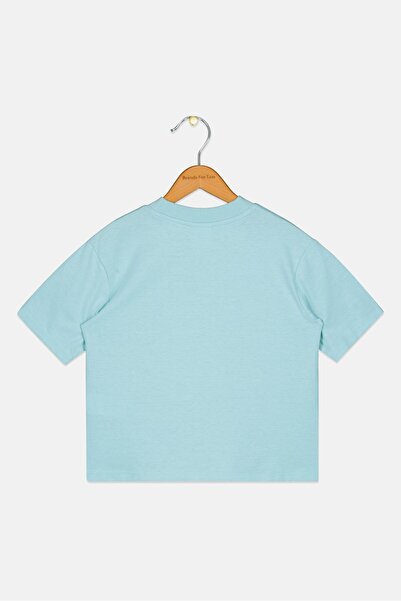 Puma Kids Girl 2Pcs Graphic Print T-Shirt And Bottom Shorts Set, Multicolor