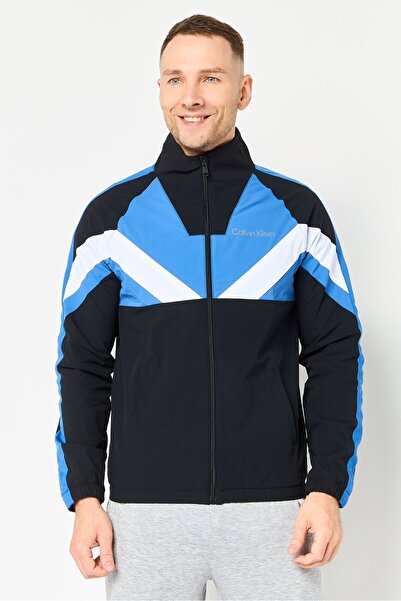 Calvin Klein Men Sportswear Fit Long Sleeve Outdoor Windbreaker Jacket, Multicolor